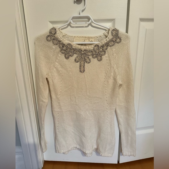 Anthropologie Angel of the North Bobine Tunic Sweater - Picture 4 of 5